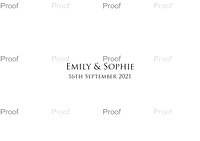 Emily & Sophie's Album Proof
